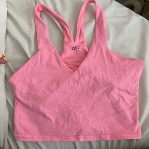Alo Yoga real bra tank top